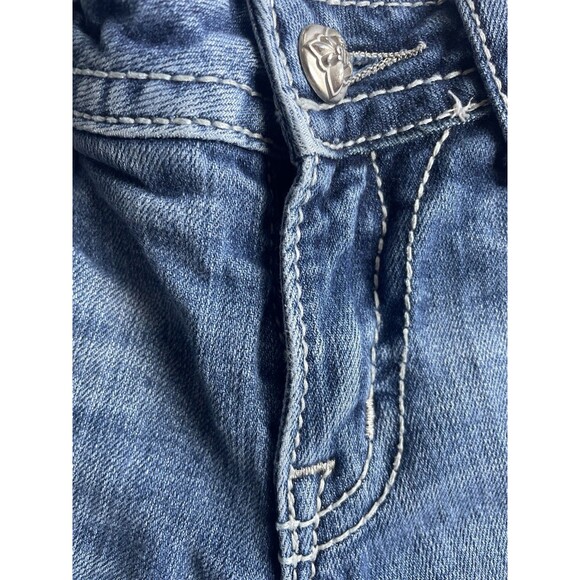 Miss Me Jeans Women’s 28 Bootcut JP5519B Embroidered Cross Bling Pocket JP5519B - Picture 6 of 13